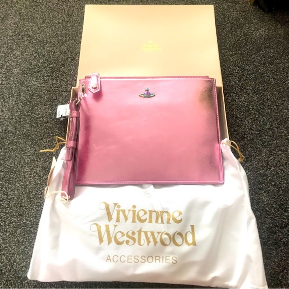Vivienne Westwood metallic clutch - Picture 2 of 7